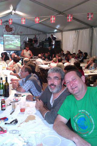 Umeentzako festa, 
aurtengo Santioak agurtzeko 