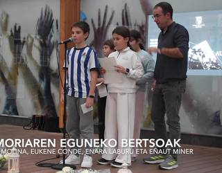 Memoriaren Eguneko bertsoak