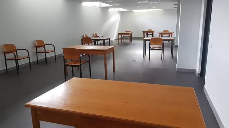 Ikasteko gela  zabalik, Erriberan