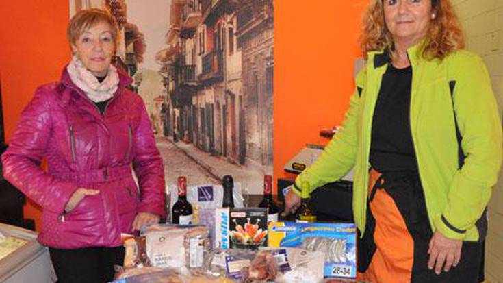 Esther Biurrarenarentzat, 200 euroko balioa duen saskia