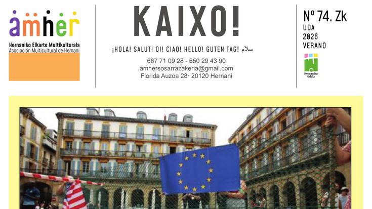 Gai garrantzitsuak irakurgai, 'Kaixo!' aldizkarian