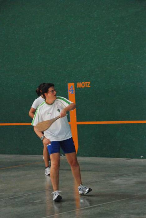 Garbiñe Tijero eta Leire Lukas pelotariek
 elkarren aurka jokatuko dute gaur finala