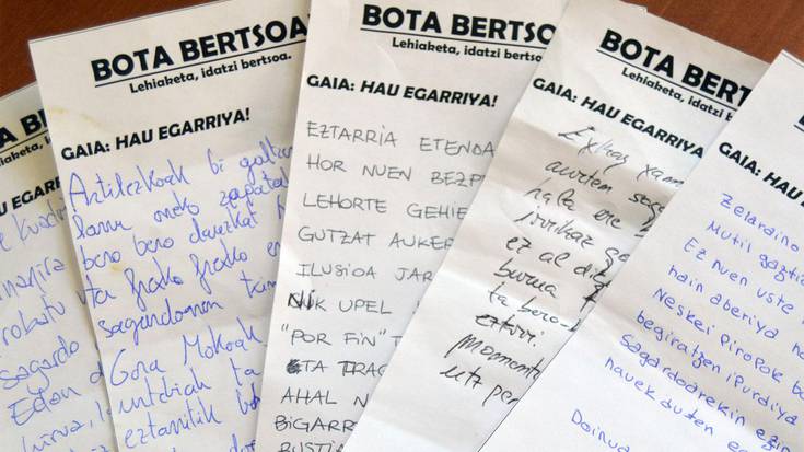 200dik gora bertso,  eta 25 sari baino gehiago!