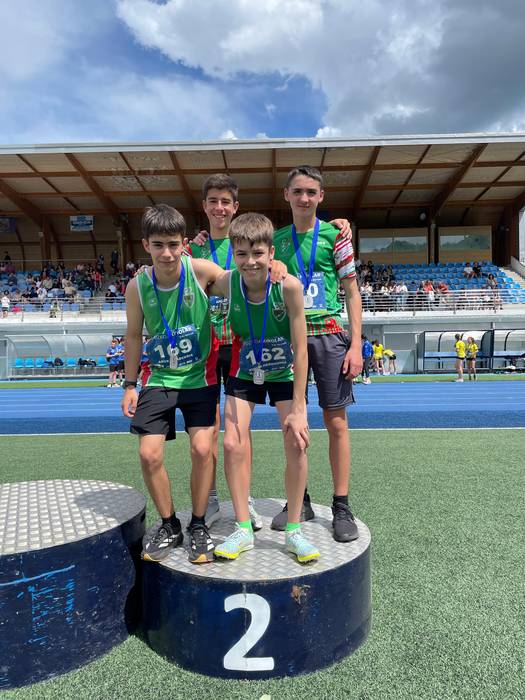 Lau domina lortu dituzte atleta hernaniarrek txapelketa ezberdinetan