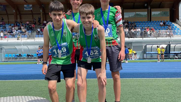 Lau domina lortu dituzte atleta hernaniarrek txapelketa ezberdinetan