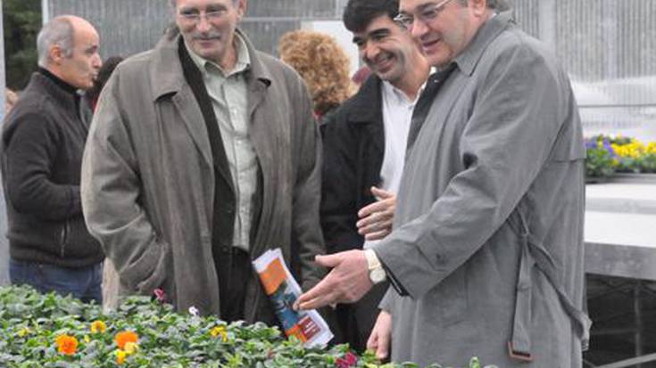 Gaixotasun mentala duten bederatzi langile ariko dira lanean atzo inauguratutako negutegi berrian