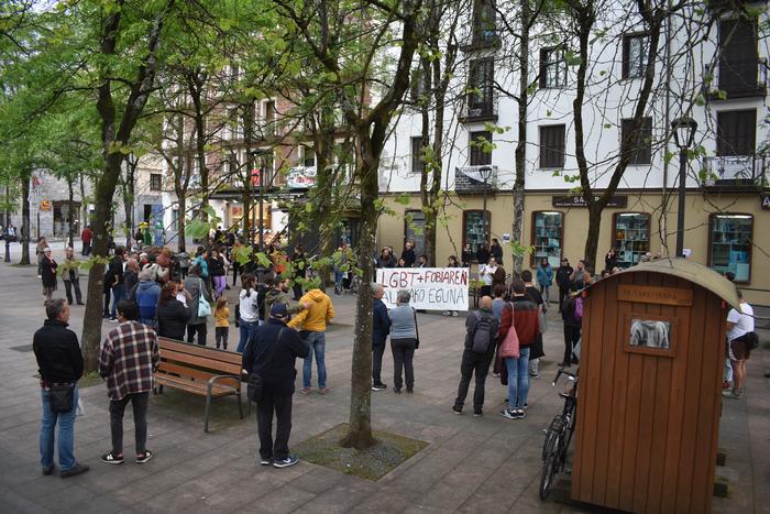 Kontzentrazioa egin zen asteazkenean Plaza Berrin