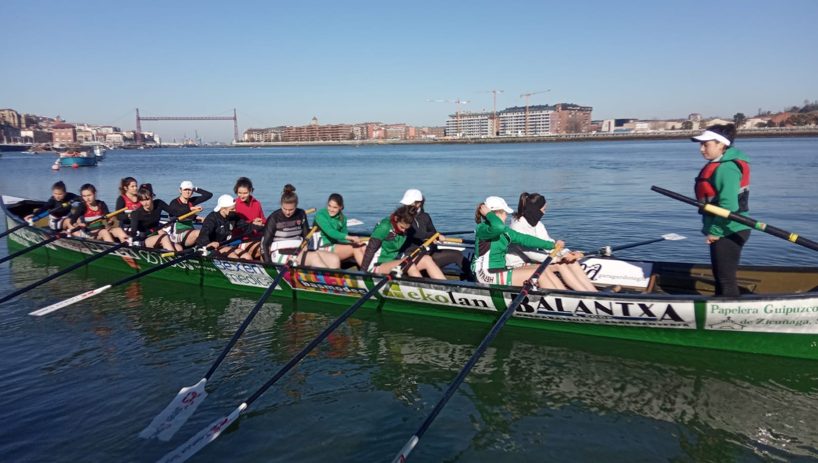 Maialen trainerua berriro uretara, Portugaleteko Jaitsierarekin