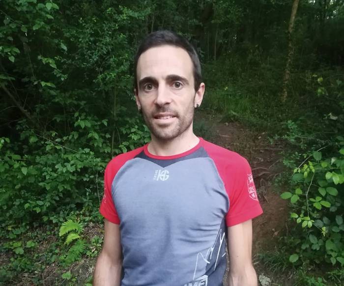Hodei Lujanbio goizuetarra garaile, 2021eko Navartrail txapelketan