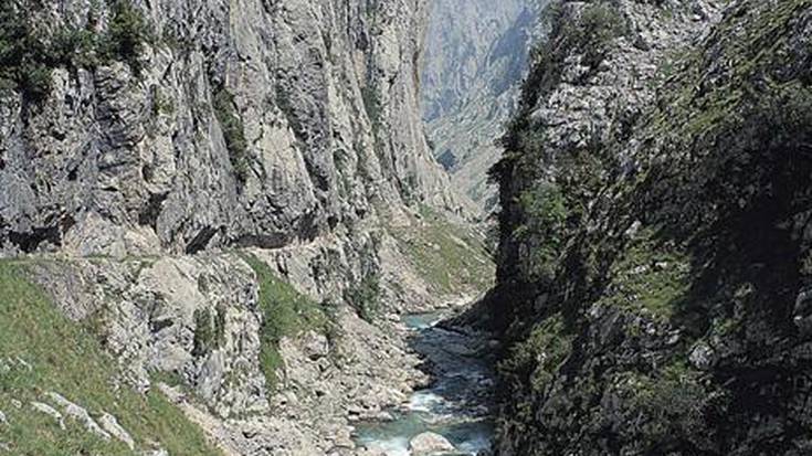 Ruta del Cares,
Picos de Europako arroila ikusgarrira irteera
