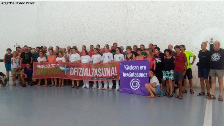 Ofizialtasunarekin bat, berdintasunaren alde