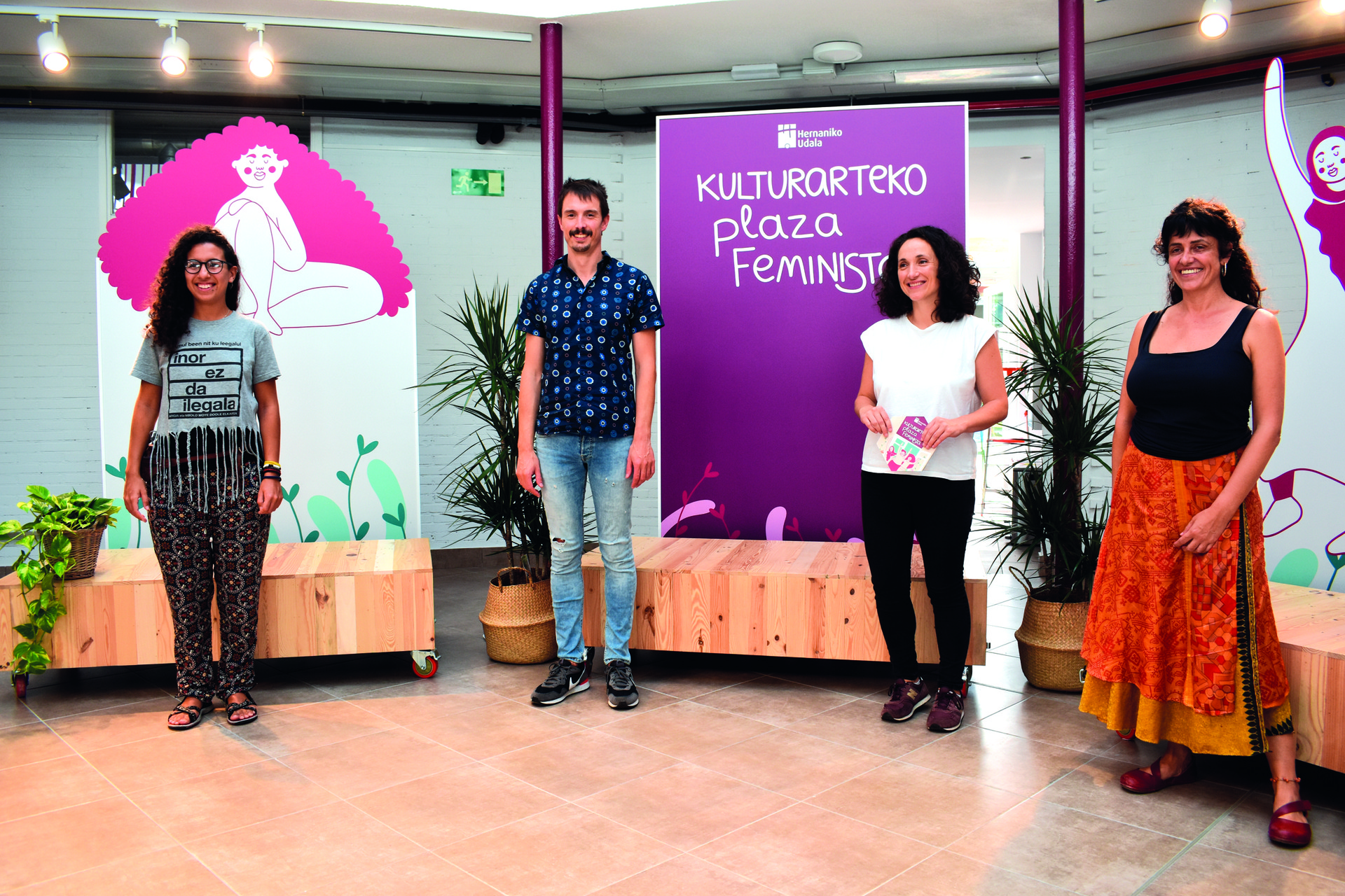 Kulturarteko Plaza Feminista inauguratuko da gaur