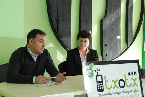 ‘Txotx’ Gipuzkoako sagardotegien gida, 
telefono mugikorrean eramateko 