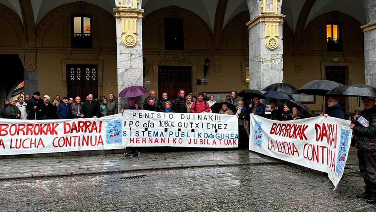1.080 euroko gutxieneko pentsioa lortzeko, pentsiodunak bost eguneko baraualdian