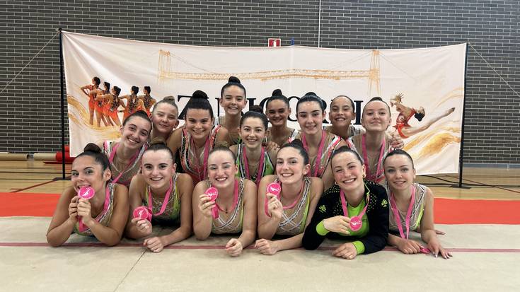 Seniorrak txapeldun Getxon, gimnasiako Zubigorri Torneoan