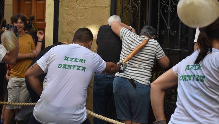 Txapata bat, bizkarrak berotzeko