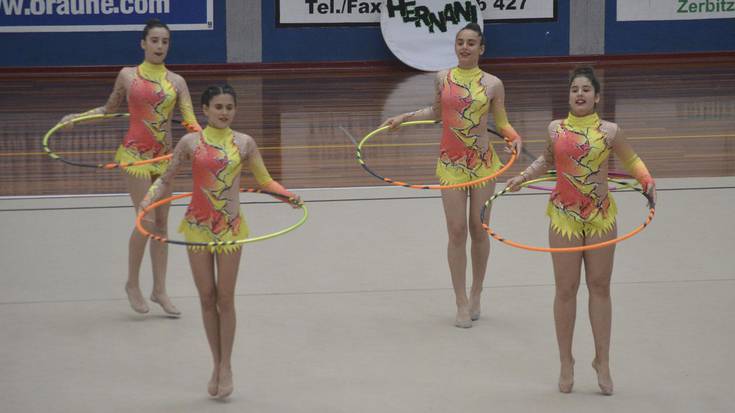 Fin eta abil, gimnastak arin