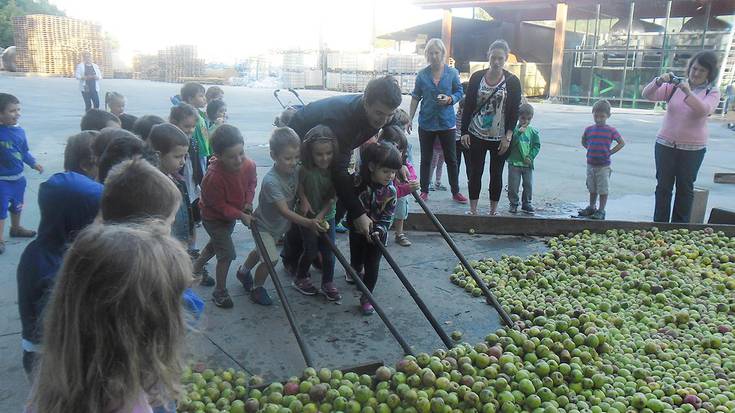 Zapiain  sagardotegira, bixita