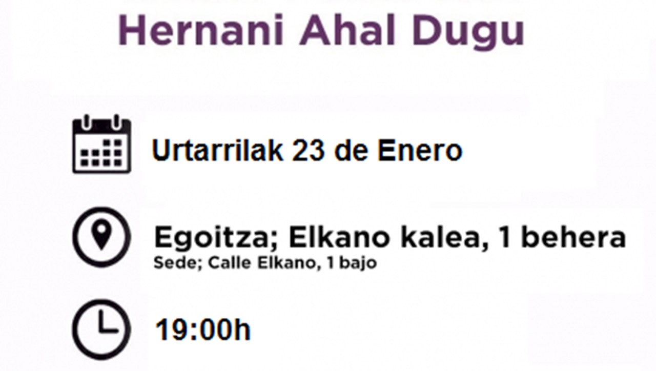 Plenoaz eta grebaz, gaurko bileran