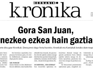 25 urte bete ditu Kronikak