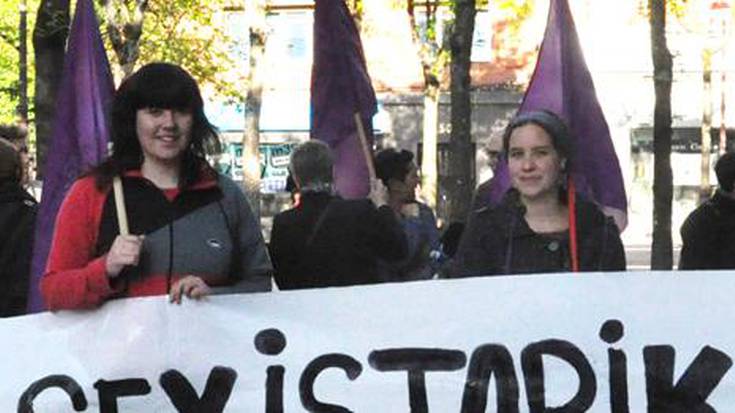 Kontzentrazioa, `Eraso sexistarik ez´ 
lemapean, «Gasteizko hilketa salatzeko»