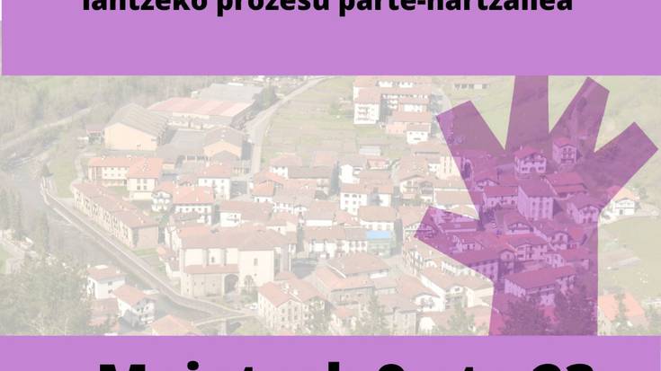 Eraso sexisten aurkako protokoloa lantzeko, prozesu parte-hartzailea