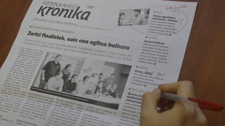 Zuzentzaile bila dabil Kronika