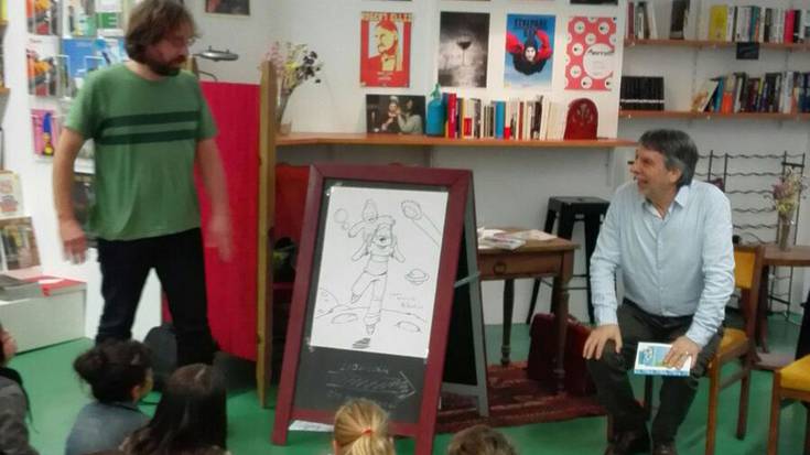 ‘Martetarrak Zarautzen’ ipuina, Zubimendiren irudiekin 
