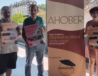 Larunbat honetan hasiko da Ahober zikloaren laugarren edizioa, Vocalia Taldearen emanaldiarekin