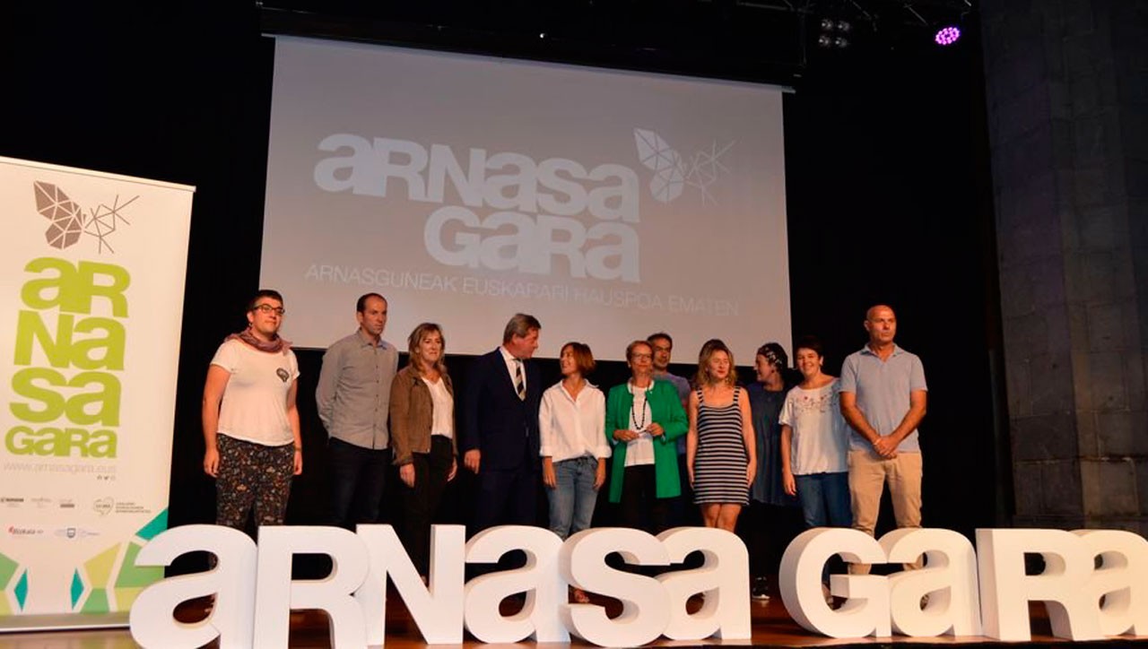 ‘Arnasa Gara’ euskerarentzat, Goizuetako herrian ere