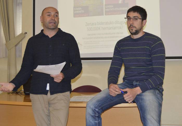 «Helburua da prozesua gero  eta herritarragoa izatea»