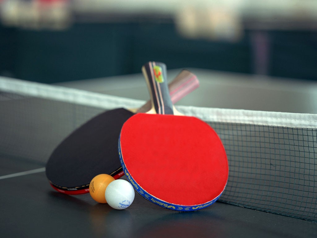 Ping-pong  txapelketa bihar, gaztelekuan
