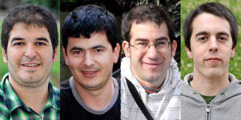 Finalaurrean dira, Agirre, Irazu, Rezola eta B. Gaztelumendi 