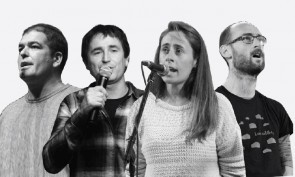Hitzaldi musikatua Donostian, lau hernaniarrekin