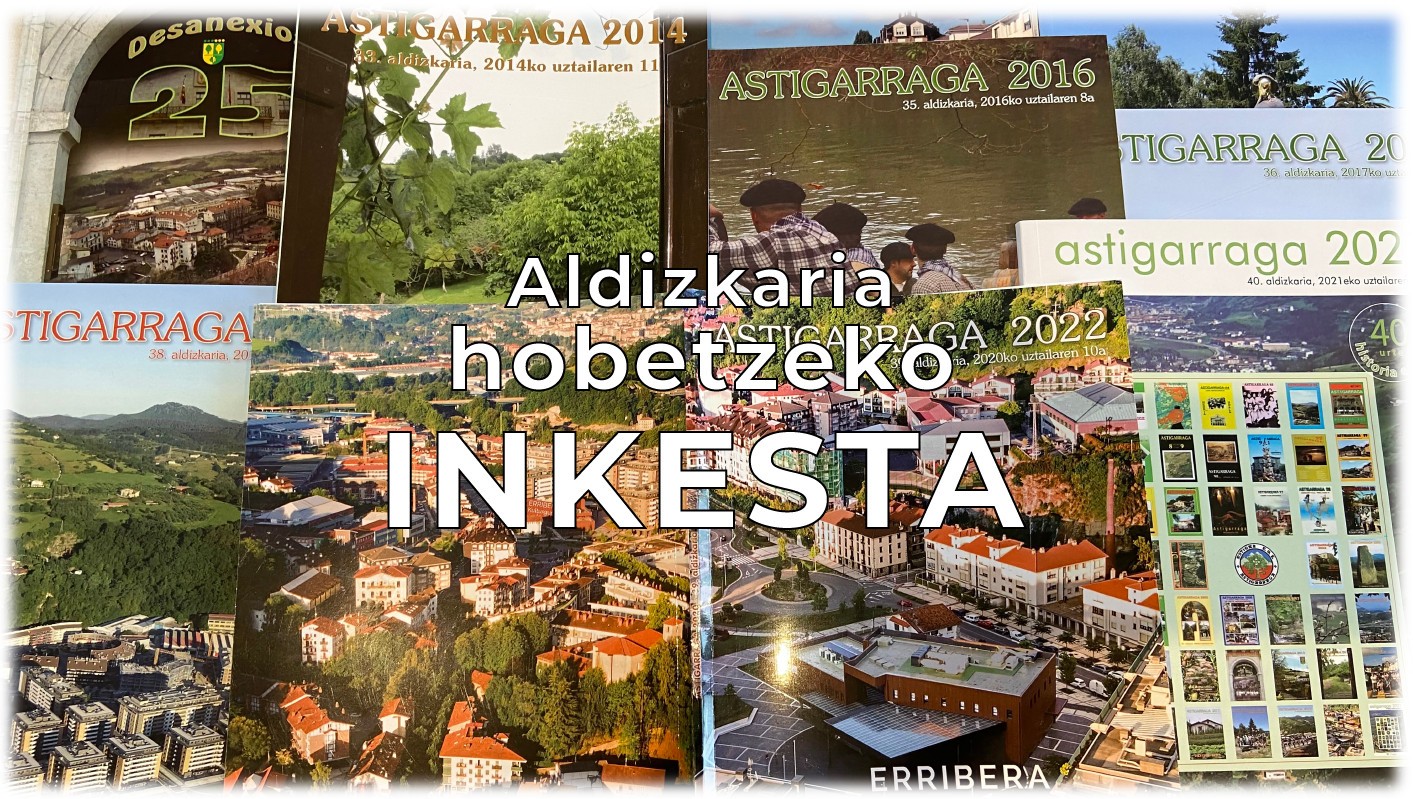 Astigarraga Aldizkaria hobetzeko inkesta jarri du martxan lantaldeak