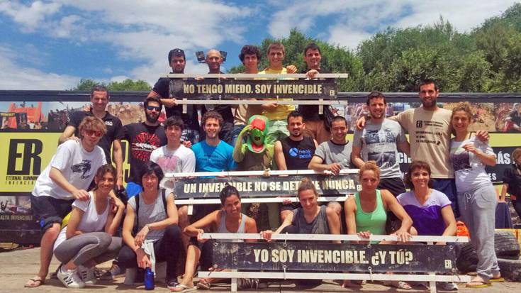 Hogeita bost lagun, San Adrianeko Eternal Running proban
