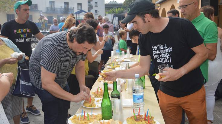 Festa borobila, Portu Egunean