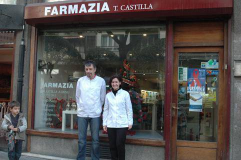 Urbieta kaleko Castilla farmaziak egingo ditu aurtengo gaueko guardiak