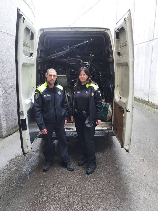 Astigarragako Udalak 14 bizikleta  eta hiru patinete eman ditu