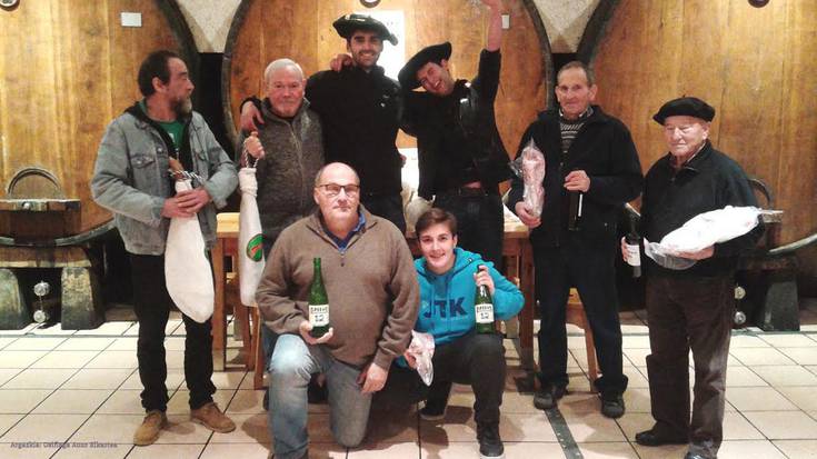 Jon Ander Iraola eta Haritz Arrieta musean onenak; Josu Arrietarentzat Gabonetako saskia