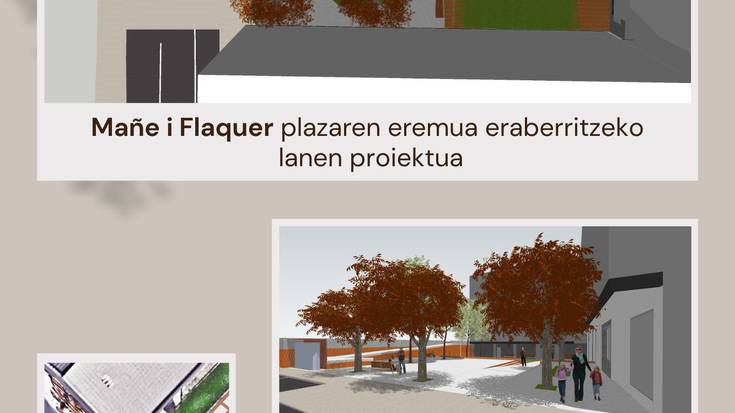 Mañé i Flaquer plazako eraberritze-lanei egindako ekarpenei erantzuna, Udalak