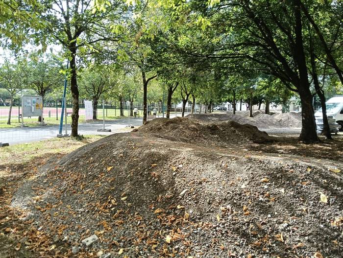 Bizikletentzako 'skill park' berria, Sagastialdeko Gabriel Zelaia parkean