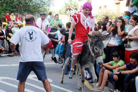 Portuko San Joan Txiki jaiak
Mila ume eta zazpi asto, gaur Portun