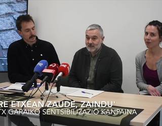 Txotx garairako sentsibilizazio kanpaina aurkeztu dute Astigarragako eta Hernaniko alkateek