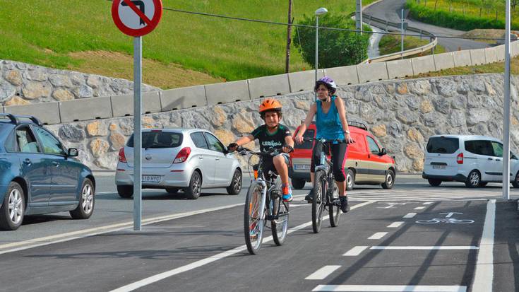 Bidegorria zabalik, Hernanitik Astigarragara