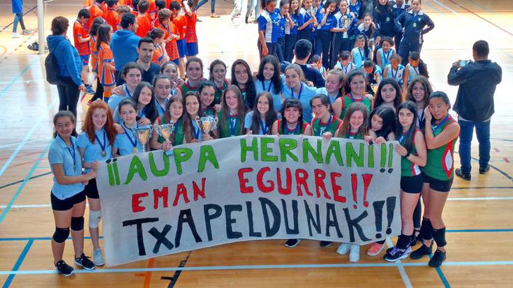 Gipuzkoako Boleibol Txapelketa, hernaniarren esku