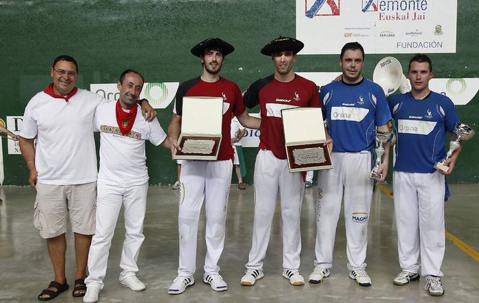 Barrenetxea IV eta Urriza garaile, San Fermin txapelketan