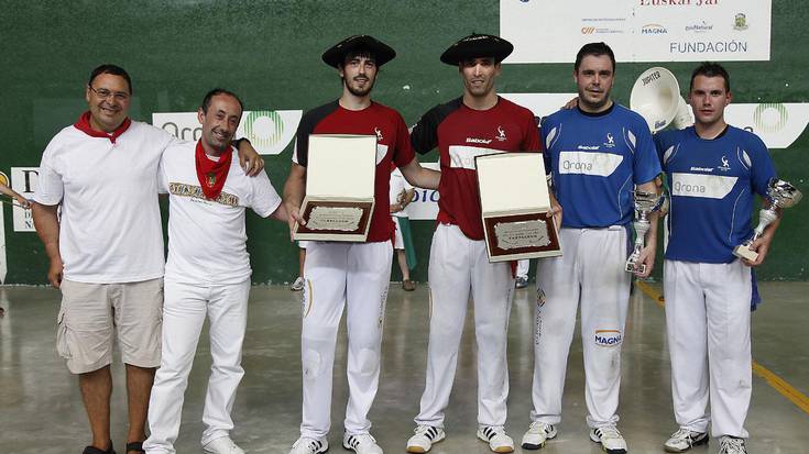 Barrenetxea IV eta Urriza garaile, San Fermin txapelketan