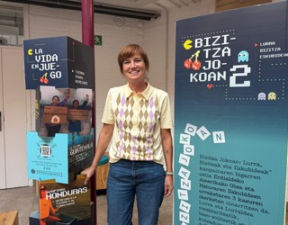 'Bizitza jokoan' erakusketa - Ainitze Zabala