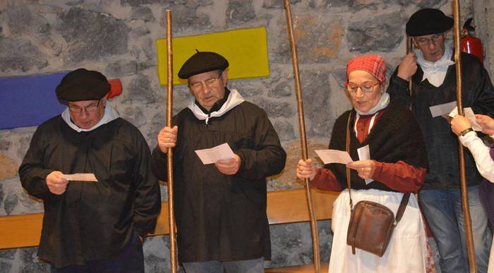 ‘Oles ta oles’ Urumea Bailarako etxekoak, Santa Ageda bezperan 